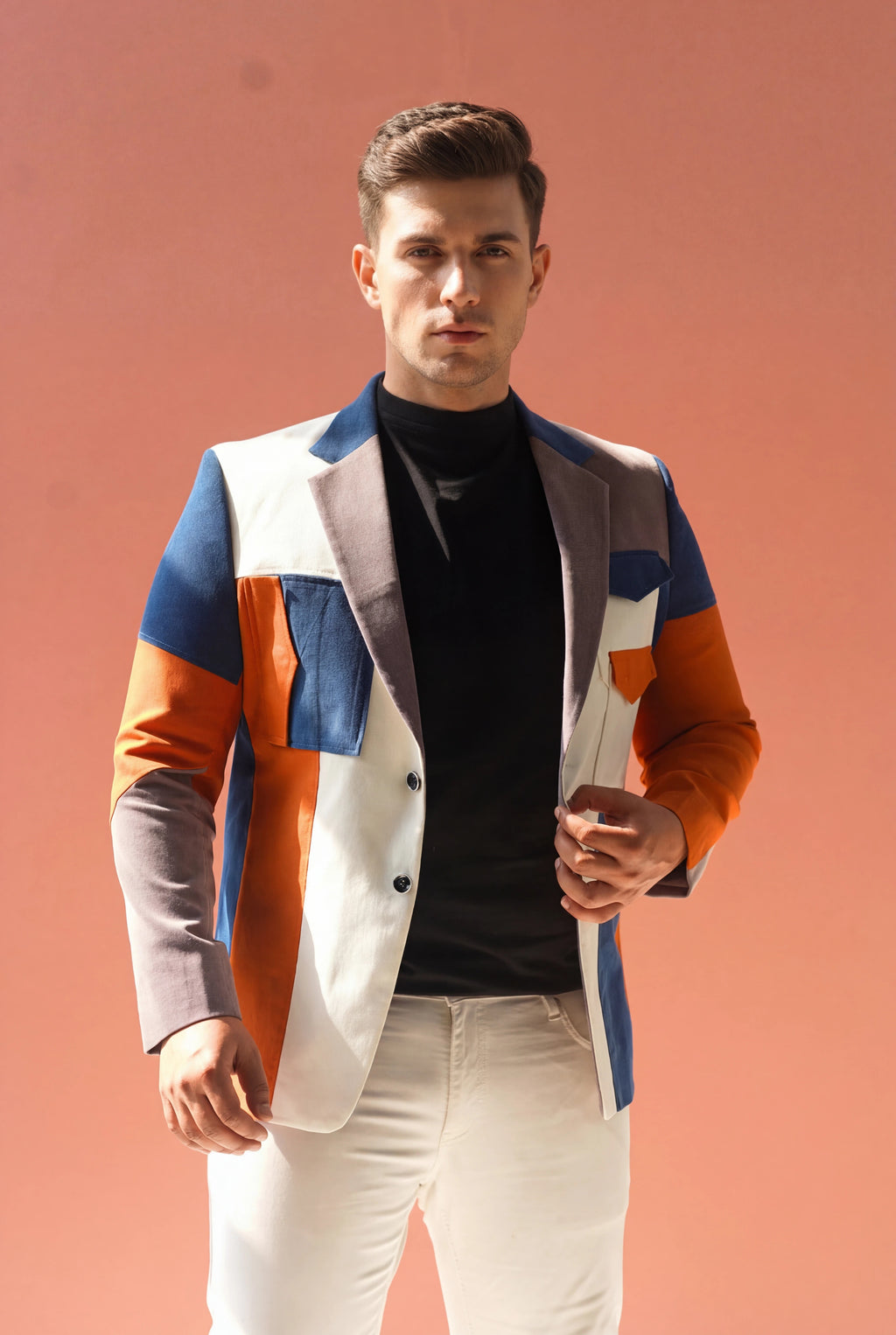 The Cubist Colorblock Blazer