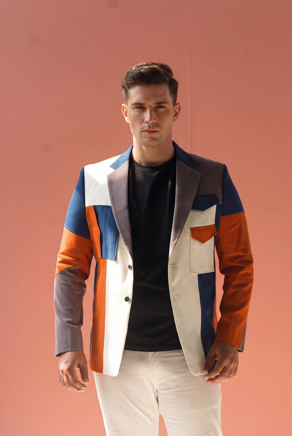 The Cubist Colorblock Blazer