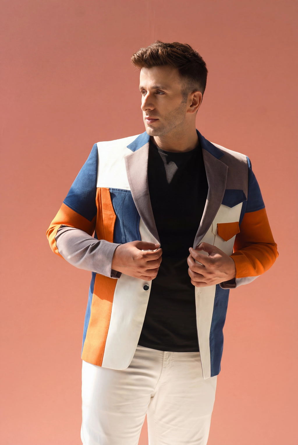 The Cubist Colorblock Blazer