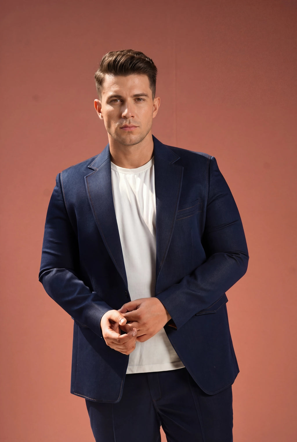 The Indigo Blueprint Stitch Jacket