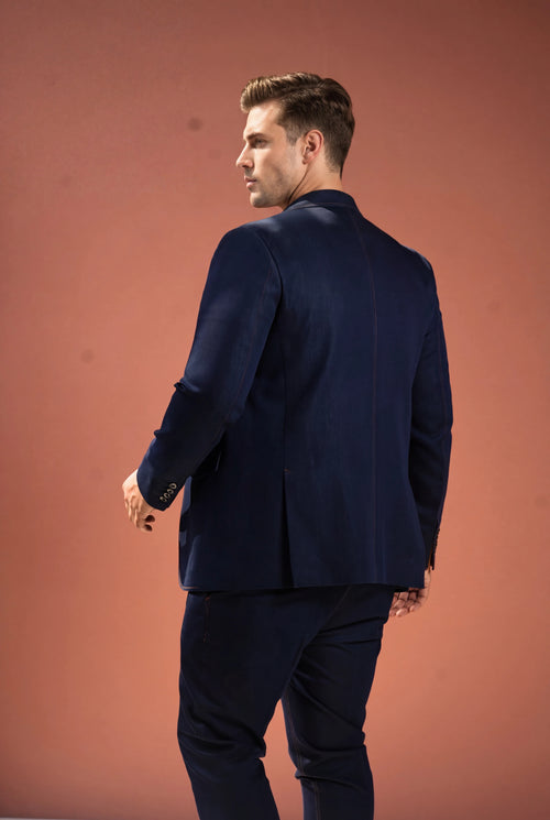 The Indigo Blueprint Stitch Jacket