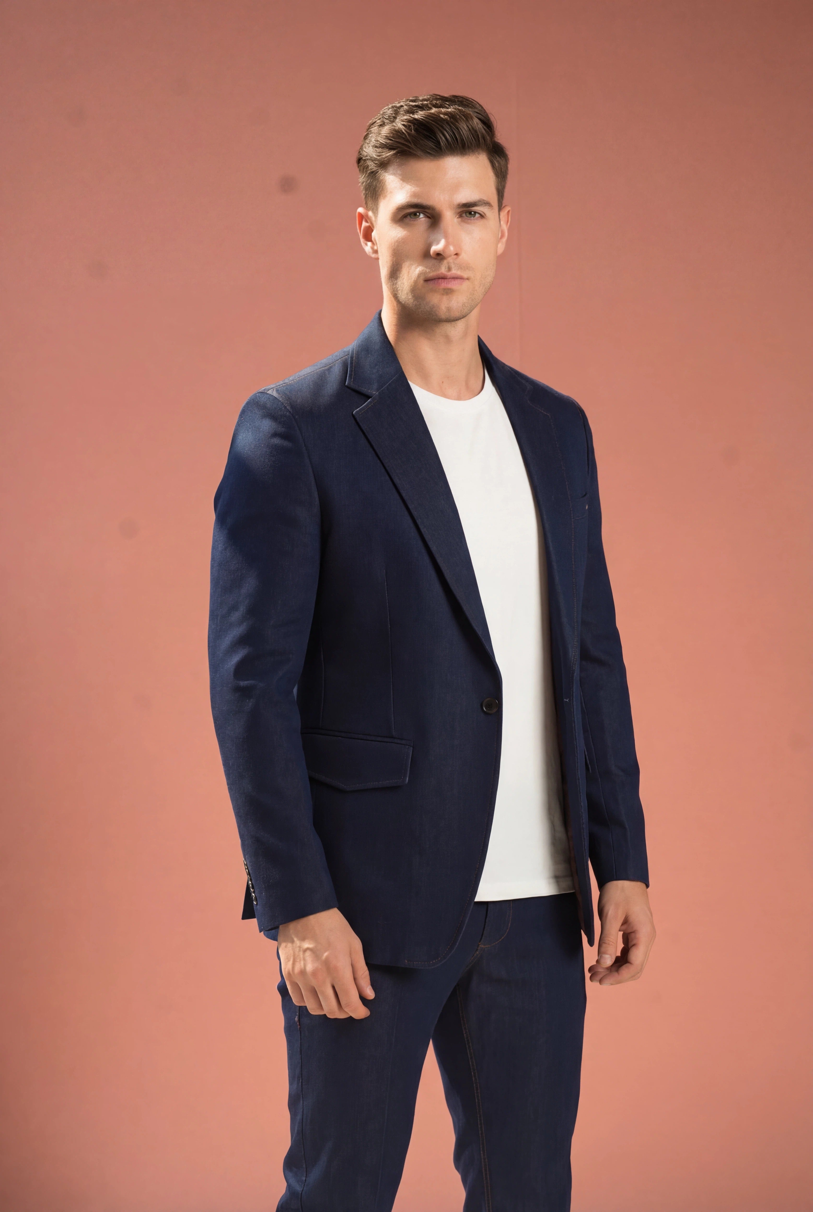 The Indigo Blueprint Stitch Jacket