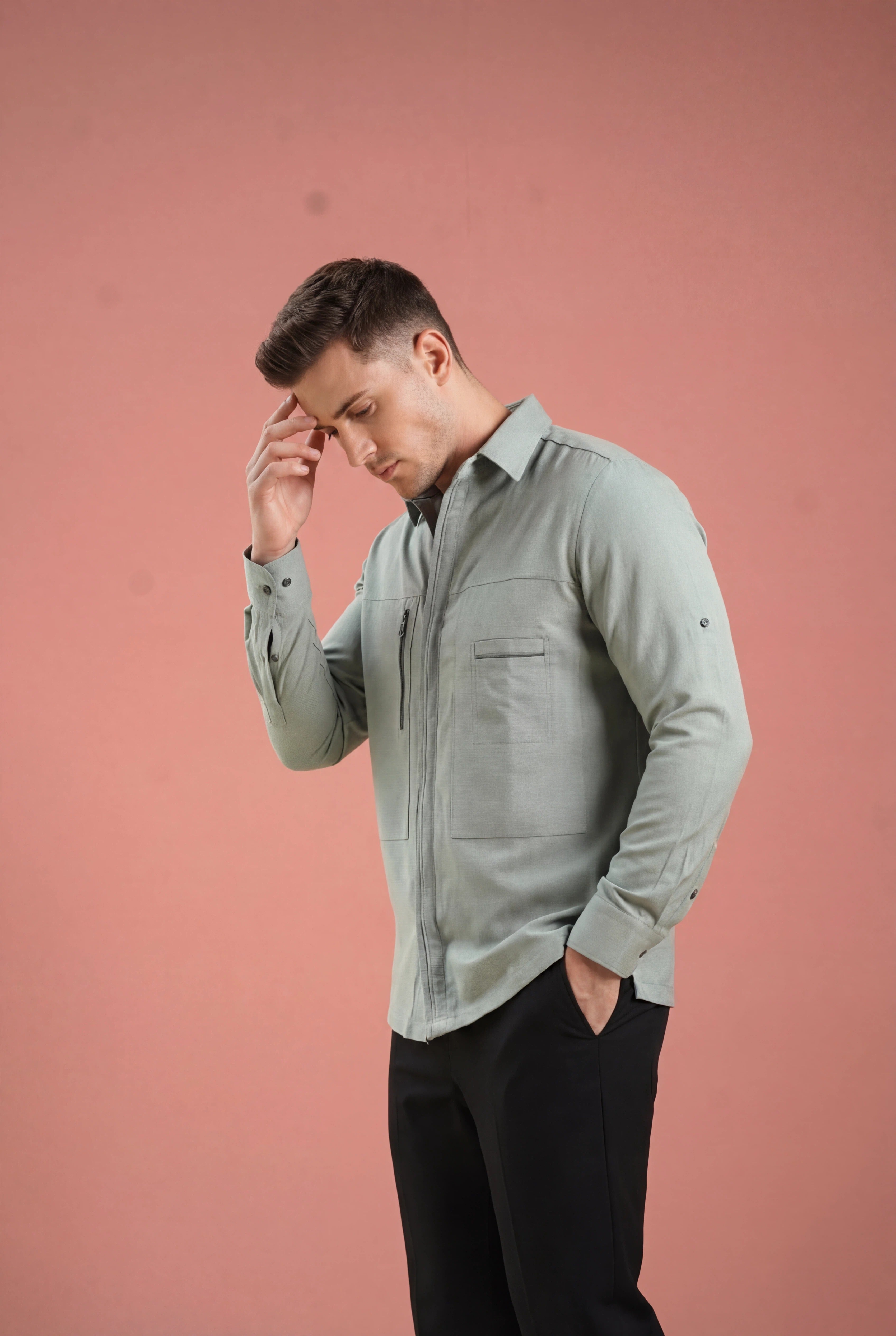 The Sage Advice Utility Shacket