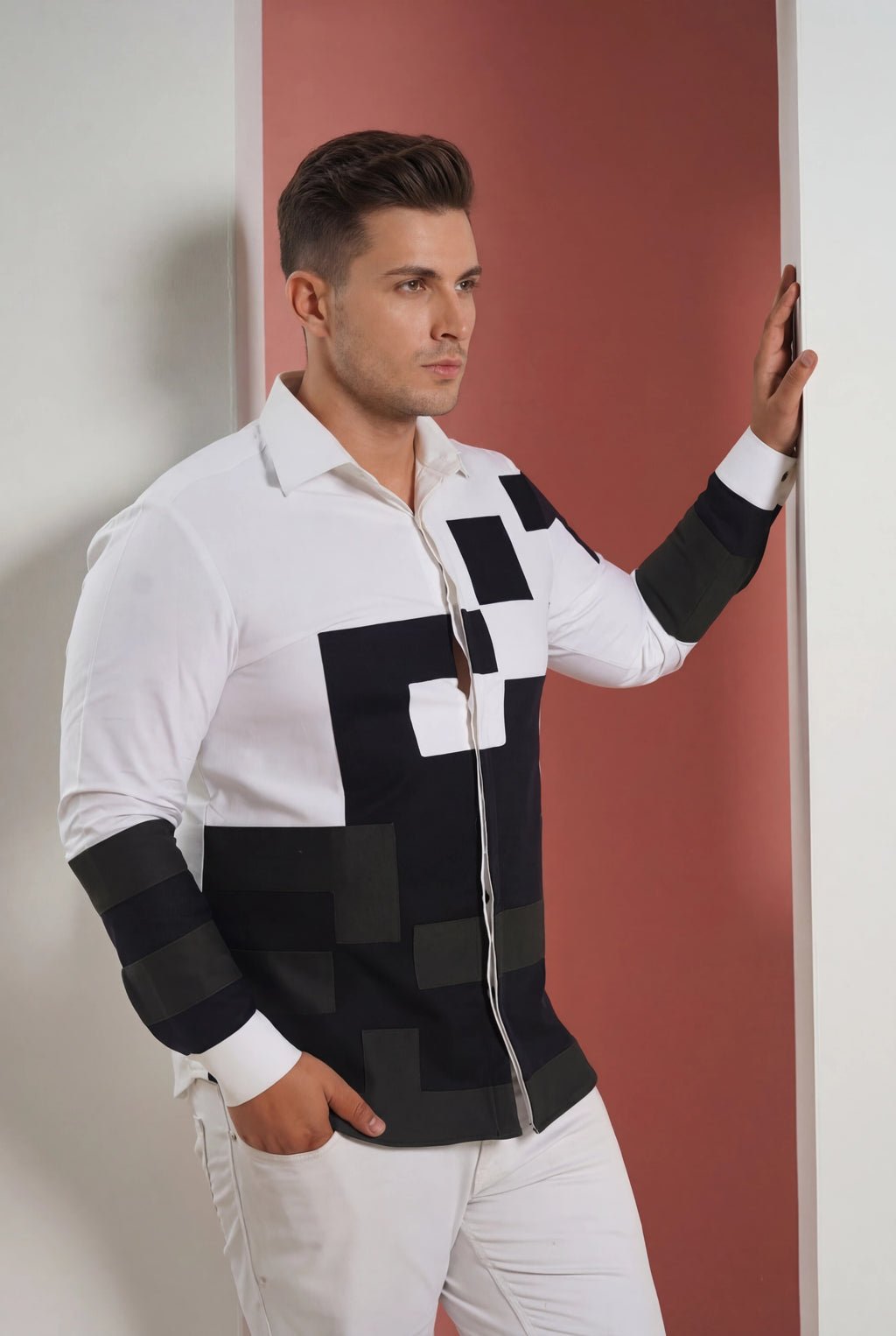 The Binary Block Graphic Shirt