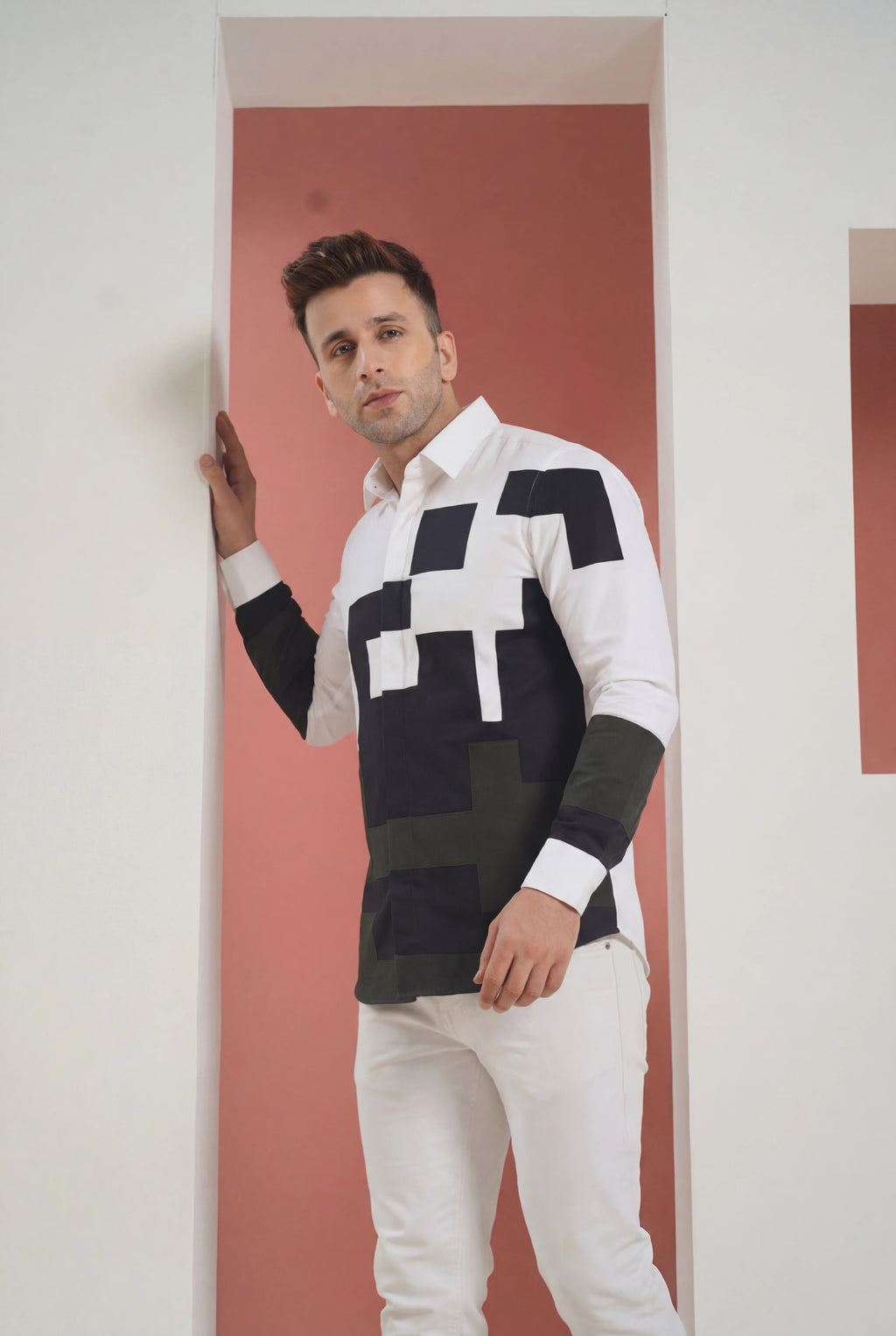 The Binary Block Graphic Shirt