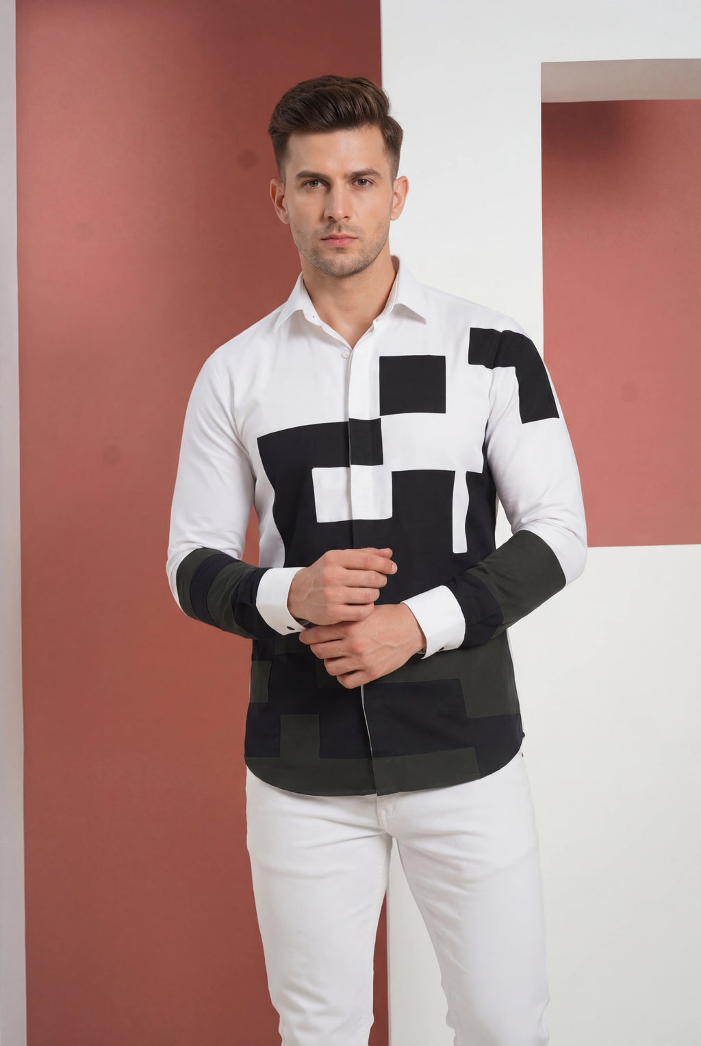 The Binary Block Graphic Shirt