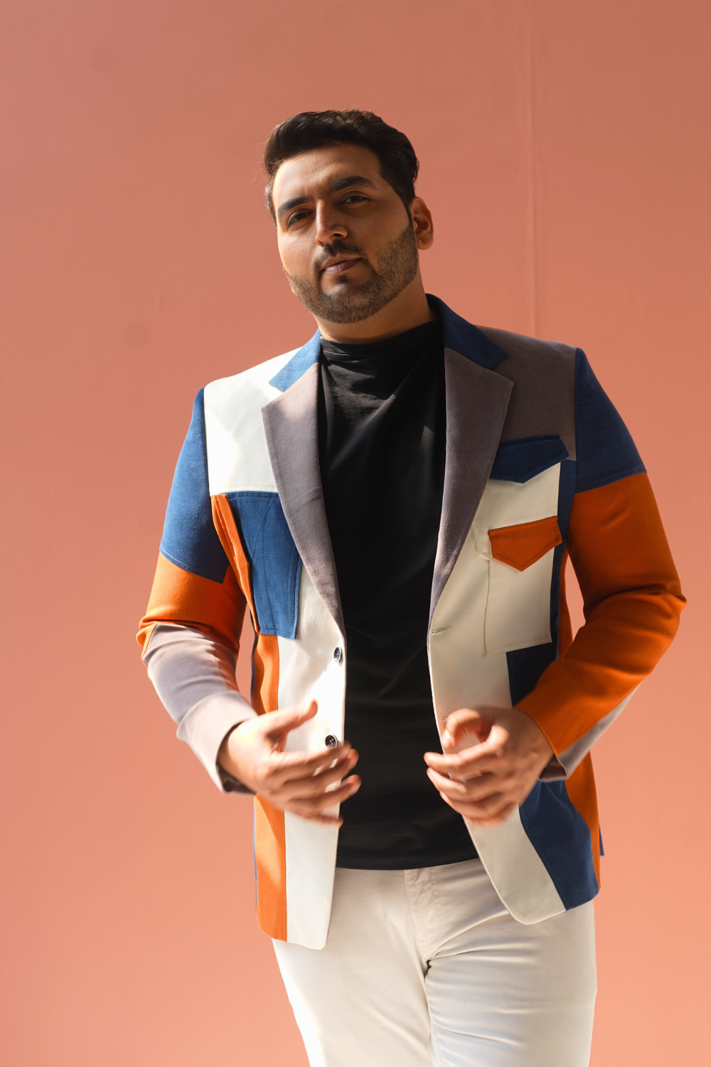 The Cubist Colorblock Blazer