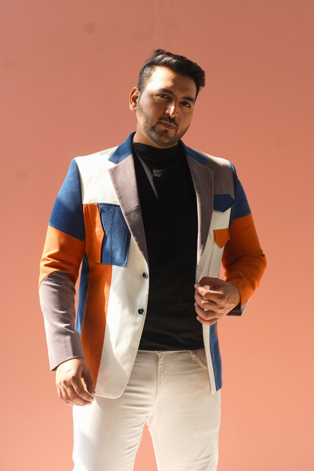The Cubist Colorblock Blazer