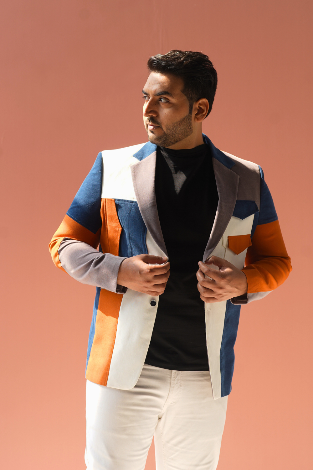 The Cubist Colorblock Blazer
