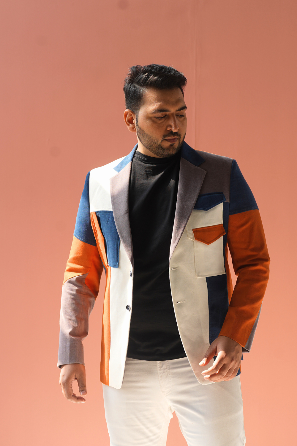 The Cubist Colorblock Blazer