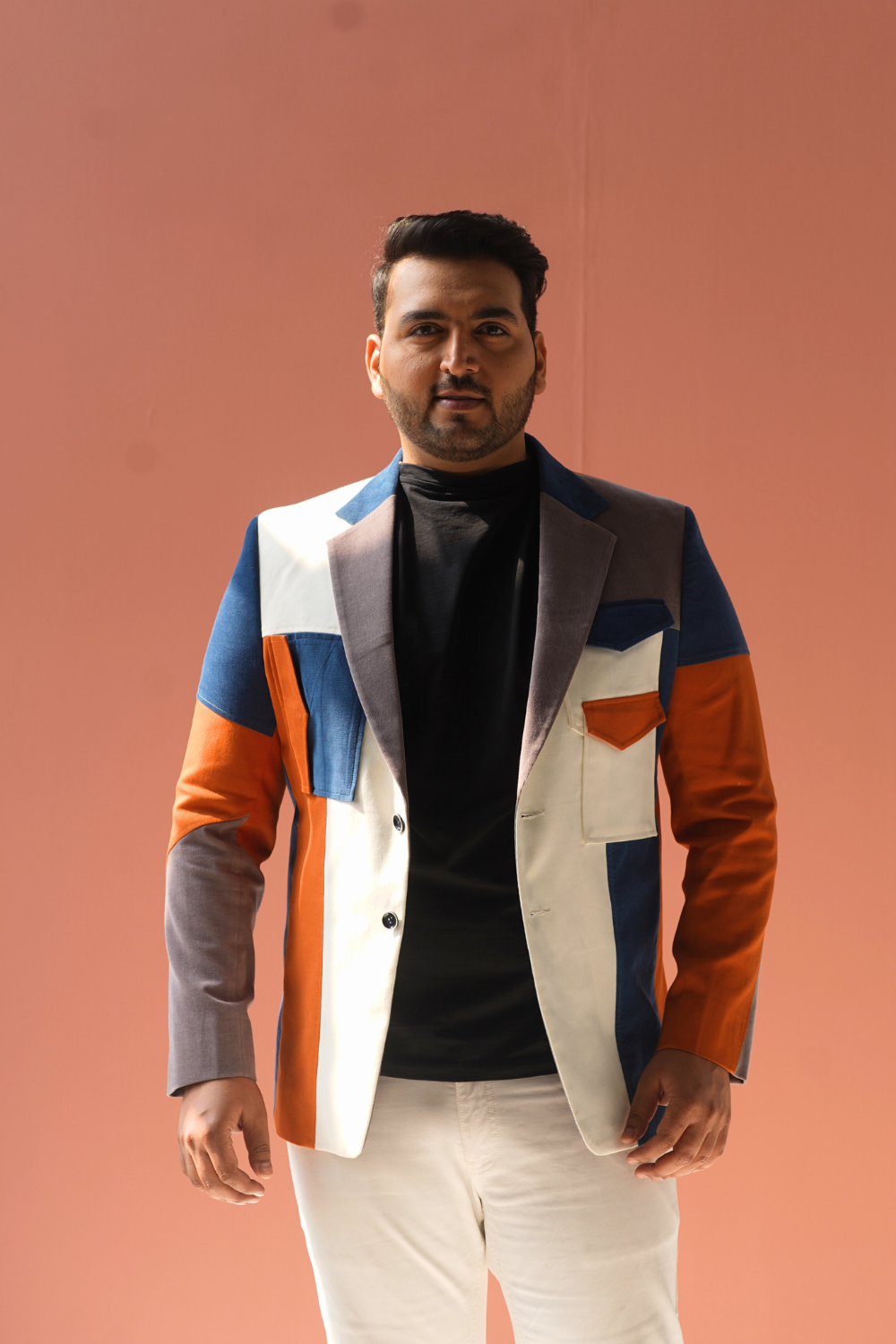 The Cubist Colorblock Blazer
