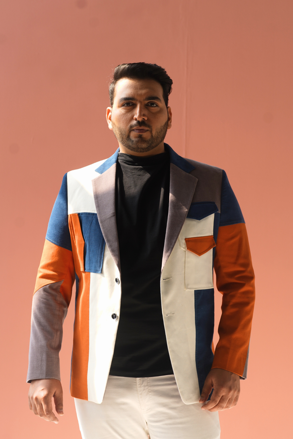 The Cubist Colorblock Blazer