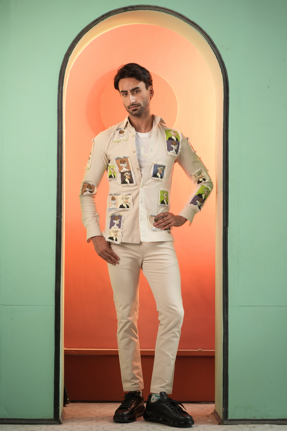 The NFT Curator Patch Shirt