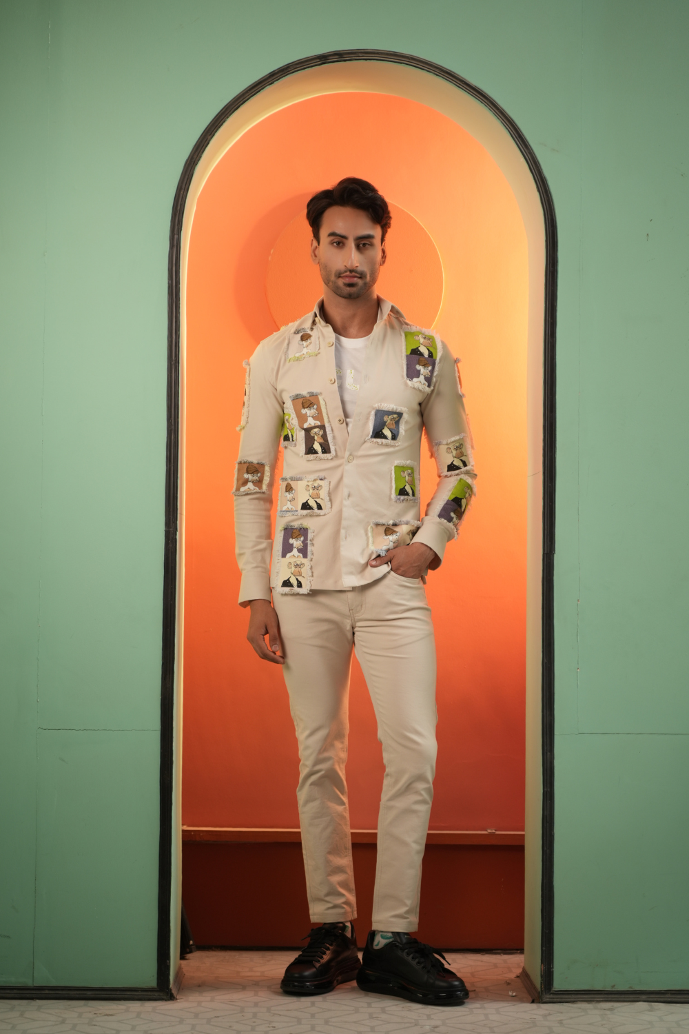 The NFT Curator Patch Shirt