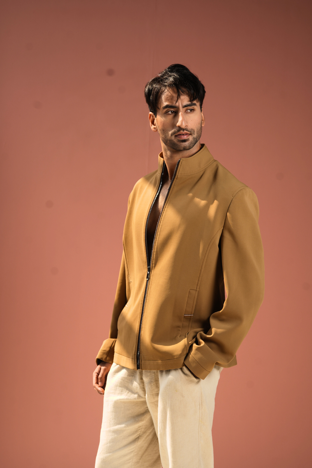 The Golden Hour Minimalist Jacket