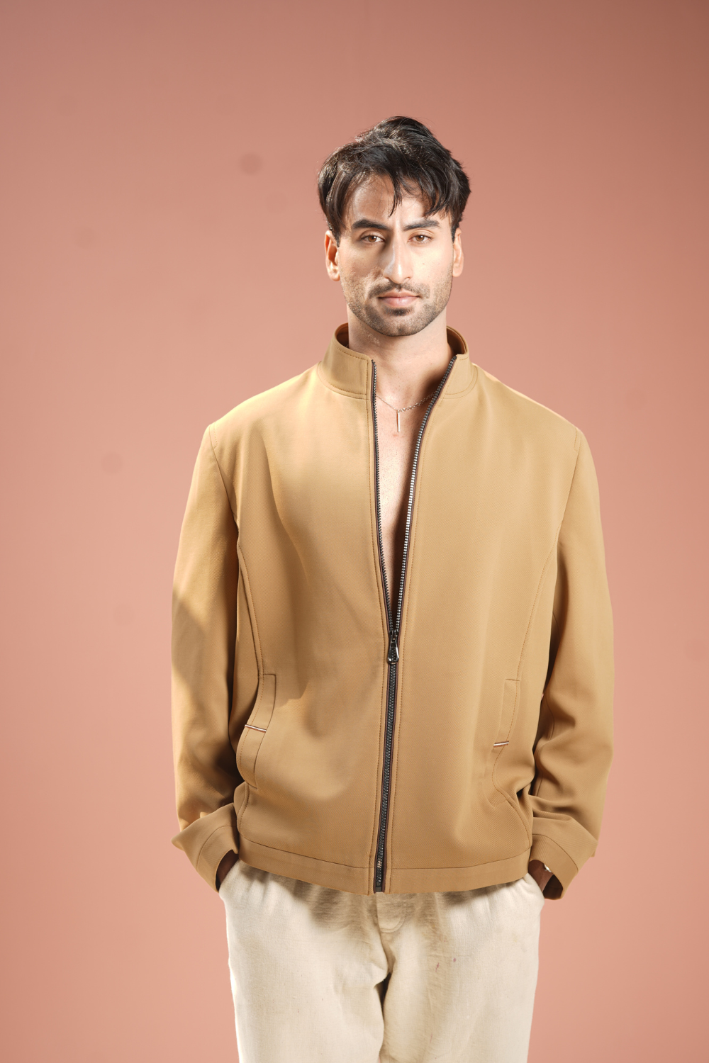 The Golden Hour Minimalist Jacket
