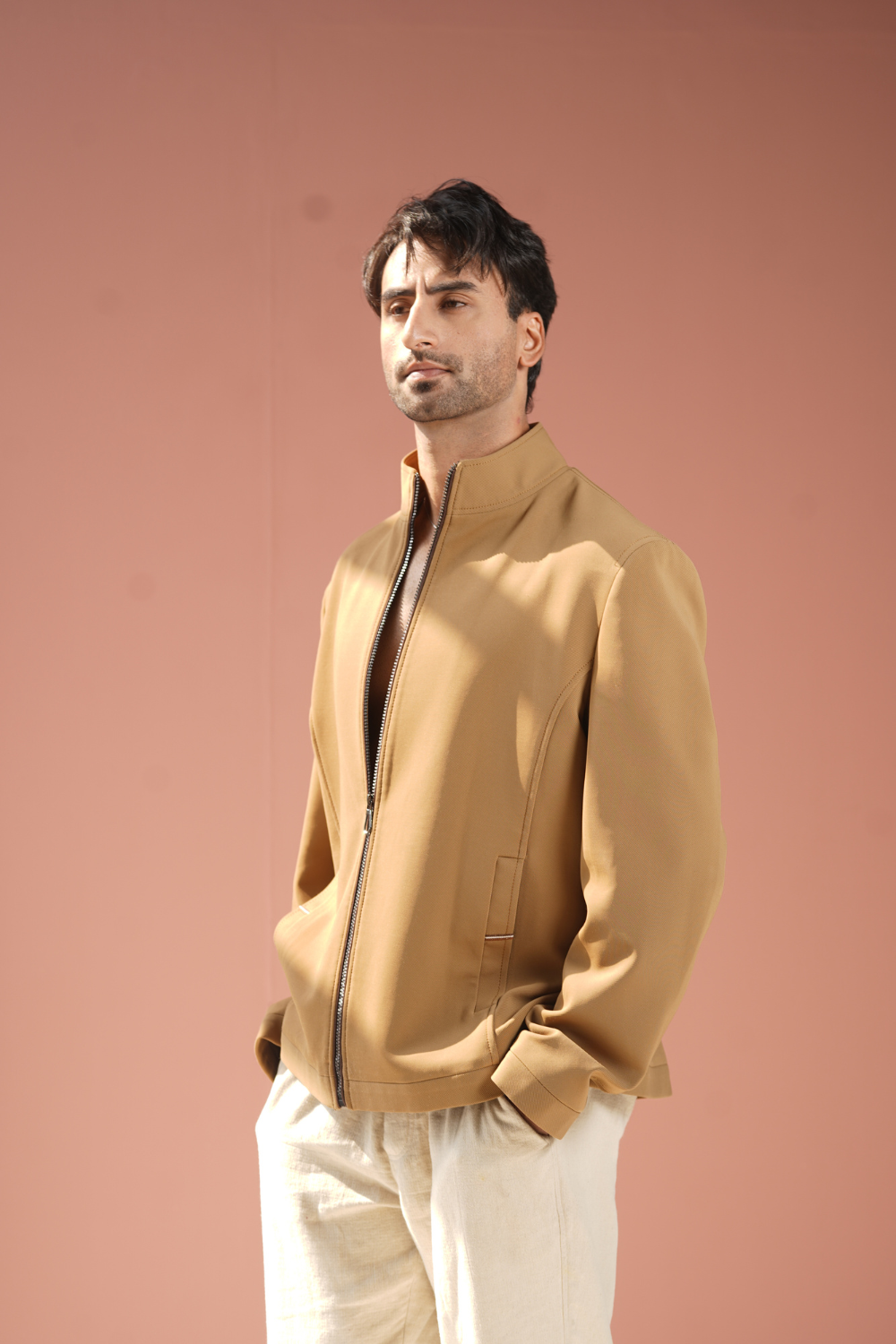 The Golden Hour Minimalist Jacket