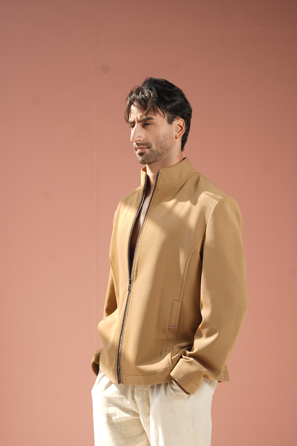 The Golden Hour Minimalist Jacket