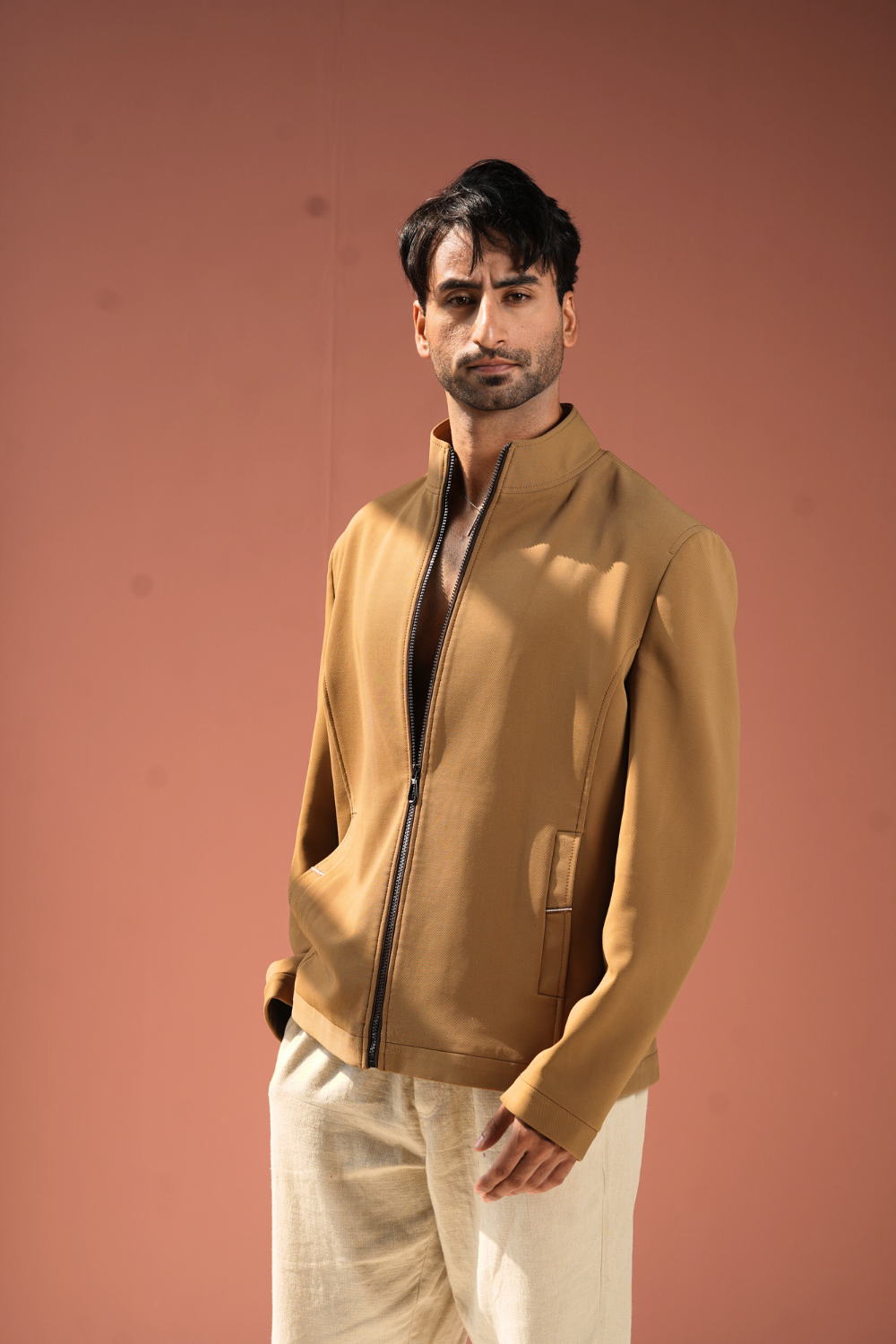 The Golden Hour Minimalist Jacket