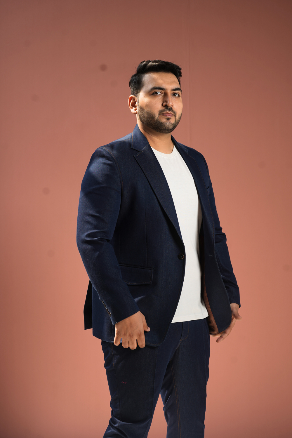 The Indigo Blueprint Stitch Jacket