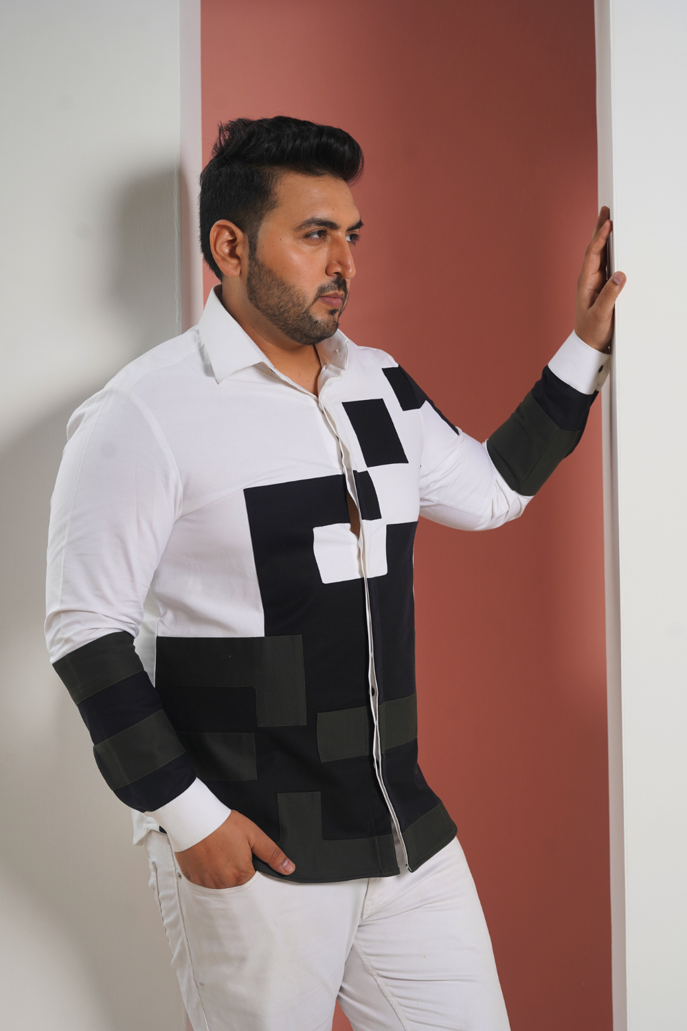 The Binary Block Graphic Shirt