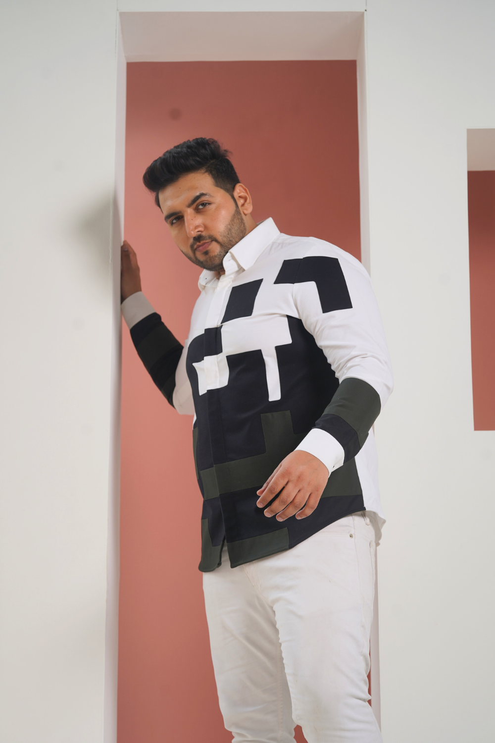 The Binary Block Graphic Shirt