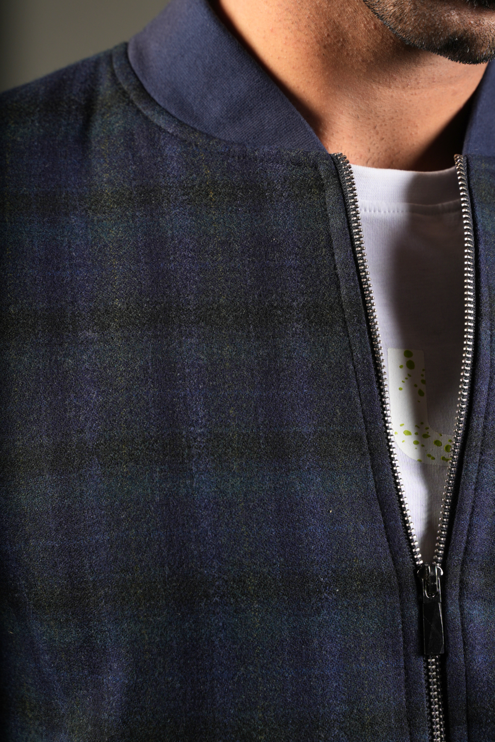 The Highland Grid Bomber Jacket